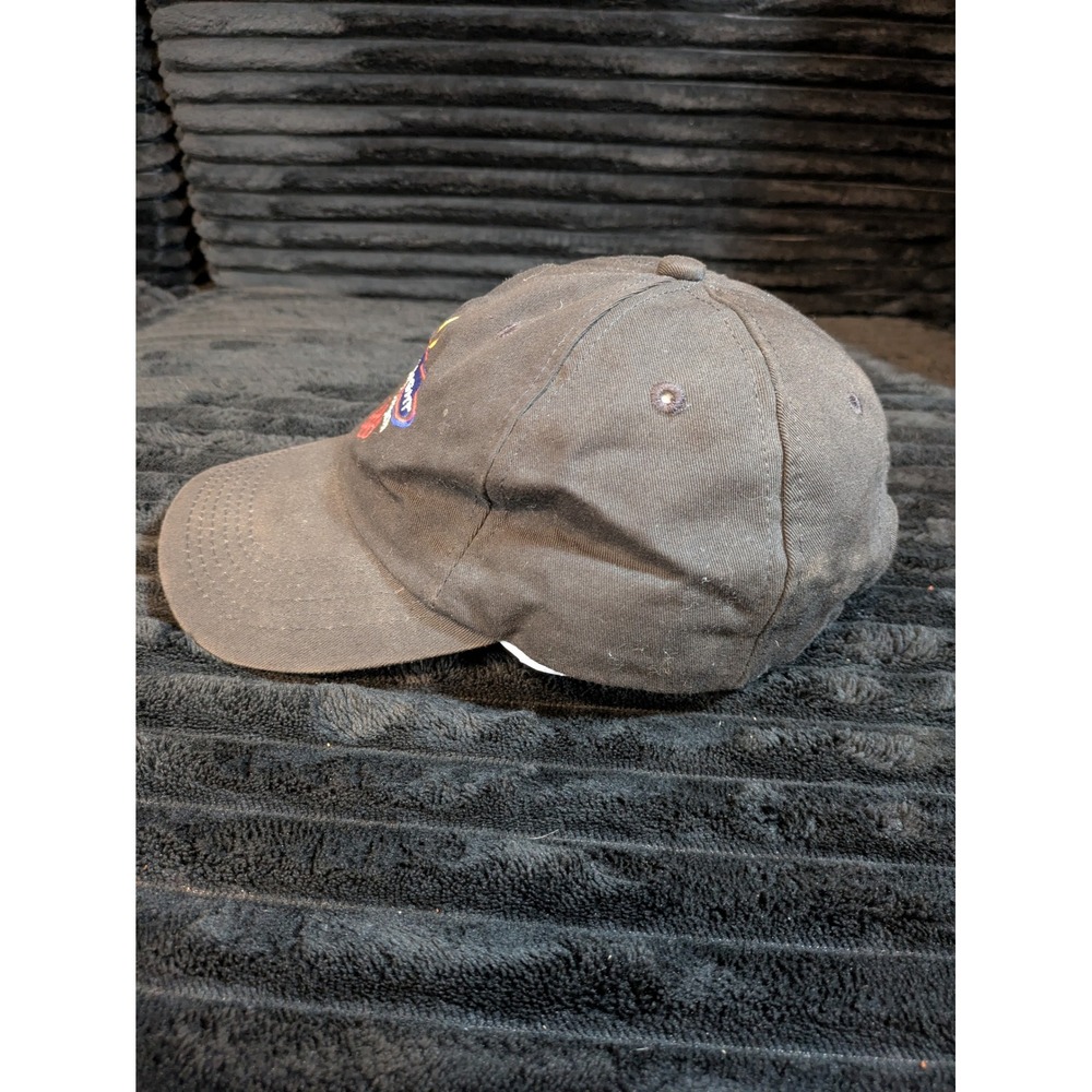 Vintage Bud Light USA Olympics Hat Black K-Products Made in USA Dad Cap - Picture 3 of 7